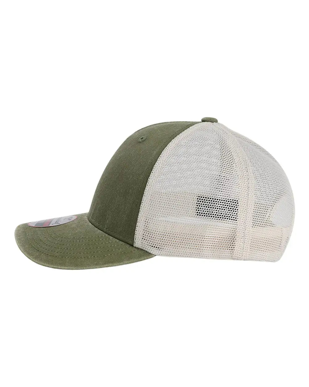 Imperial X240m the Gambit Mesh Back Cap - Olive Green Stone
