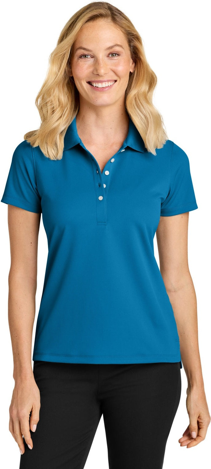 ImperialBl Port Authority Women's Dry Zone Stain-Release Grid Polo LK845