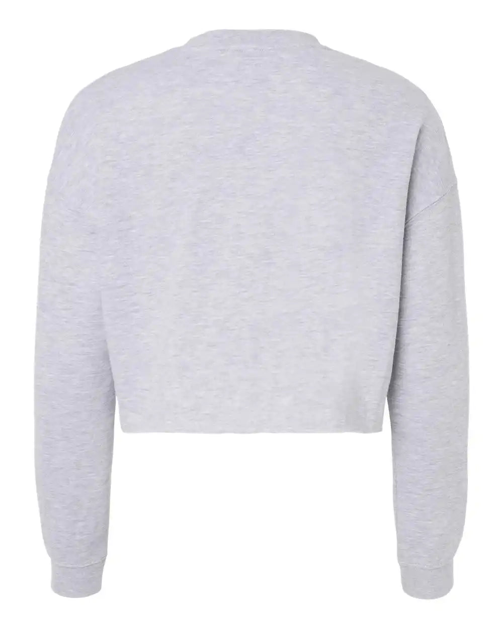 Independent Trading Co. Afx24crp Women’s Lightweight Crop Crewneck Sweatshirt - Grey Heather - Xs