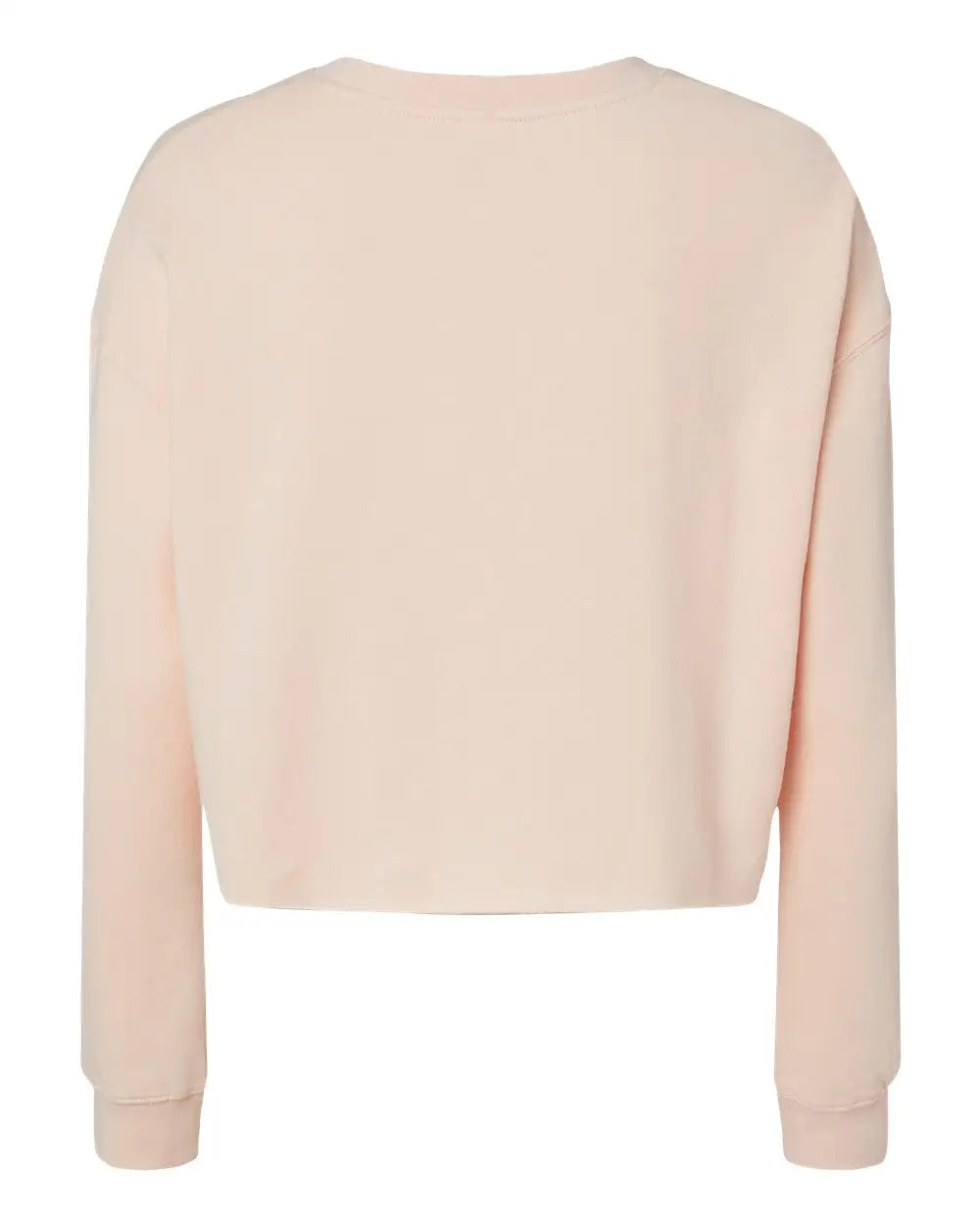 Independent Trading Co. Afx24crp Women’s Lightweight Crop Crewneck Sweatshirt - Blush - Xs