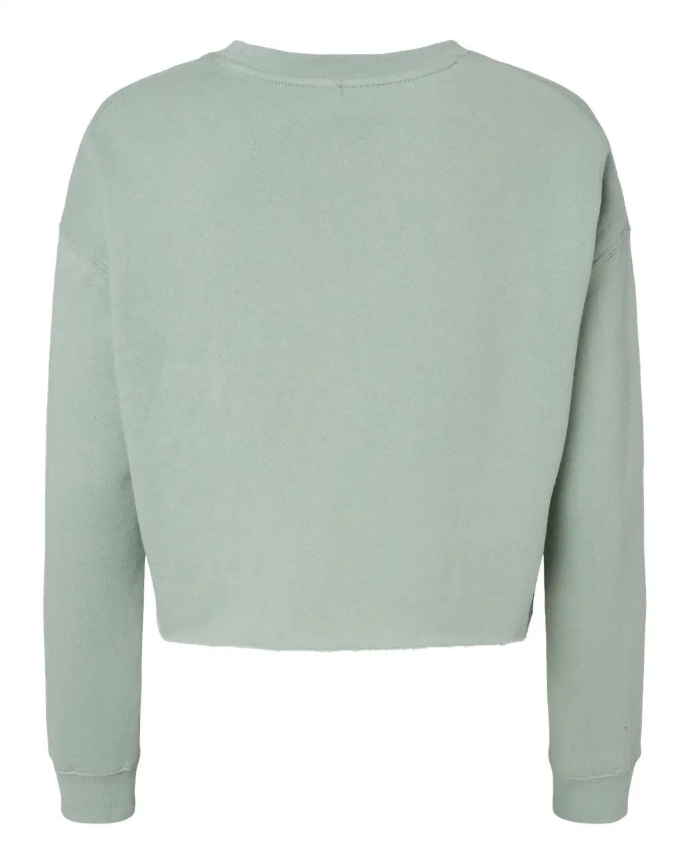 Independent Trading Co. Afx24crp Women’s Lightweight Crop Crewneck Sweatshirt - Sage