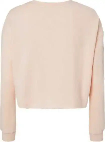 Independent Trading co Afx24crp Women’s Lightweight Cropped Crew Pullover - Blush