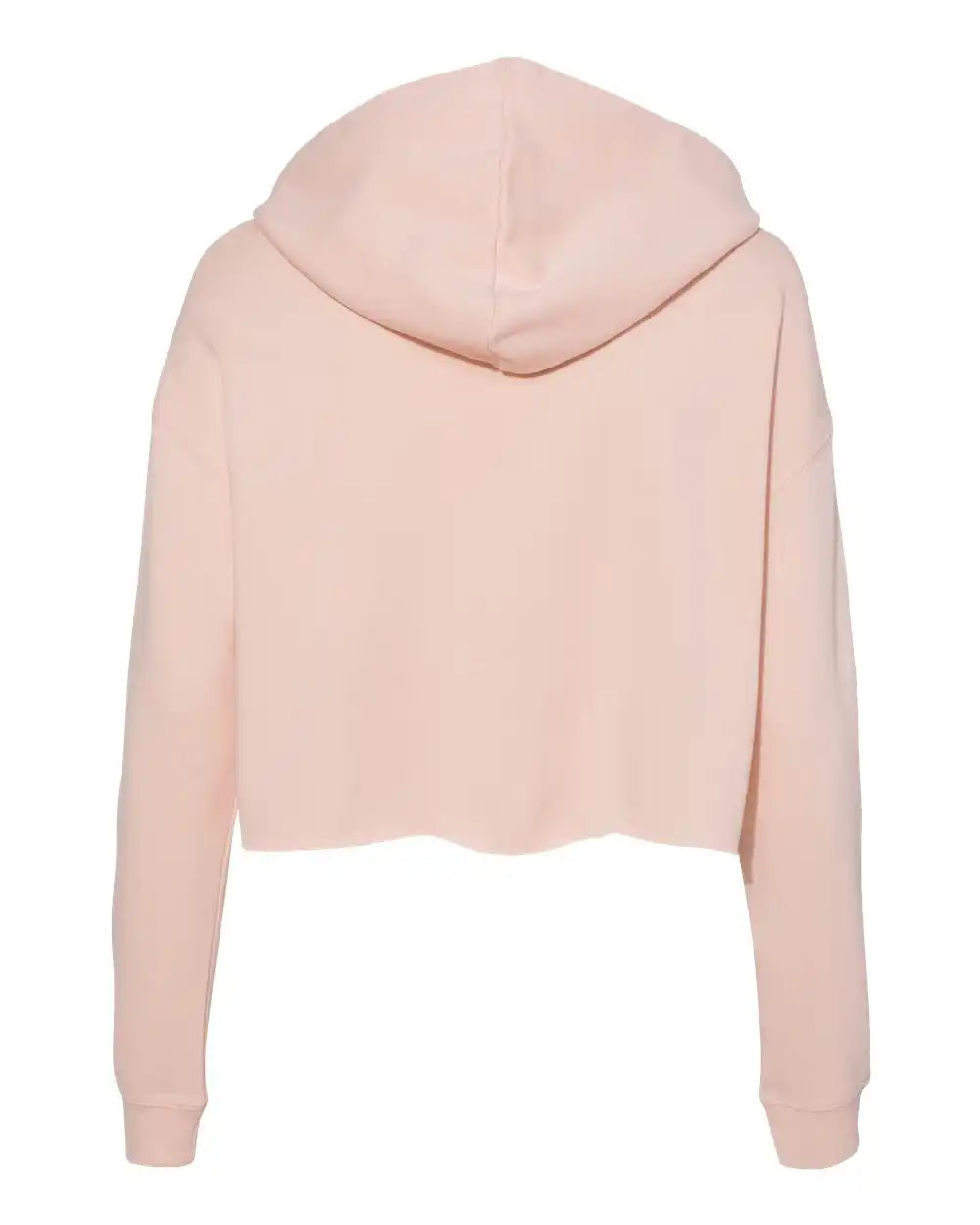 Independent Trading Co. Afx64crp Women’s Lightweight Crop Hooded Sweatshirt - Blush - Xs