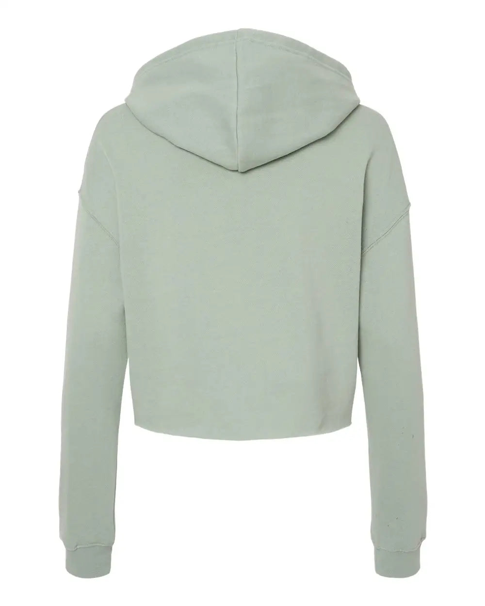 Independent Trading Co. Afx64crp Women’s Lightweight Crop Hooded Sweatshirt - Sage