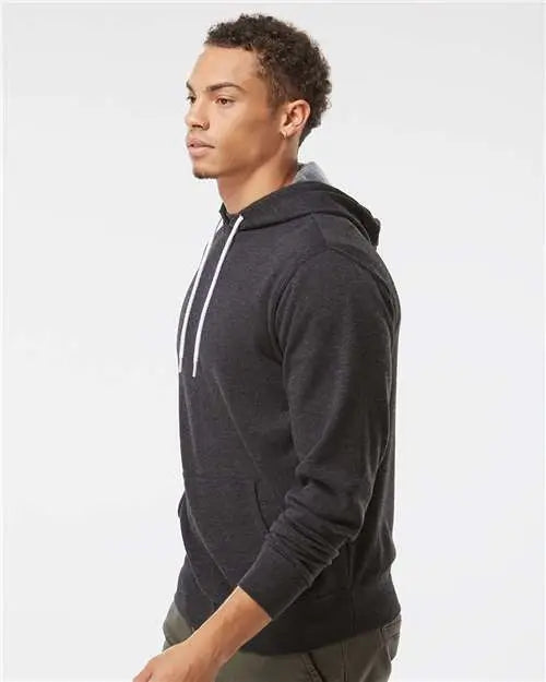 Independent Trading Co. Afx90un Lightweight Hooded Sweatshirt - Charcoal Heather