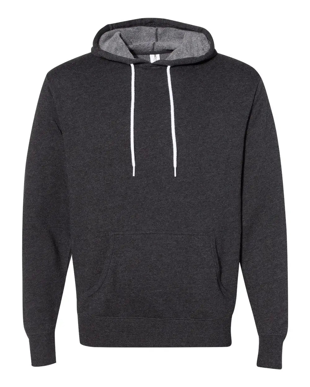 Independent Trading Co. Afx90un Lightweight Hooded Sweatshirt - Charcoal Heather - Dark Gray / Xs