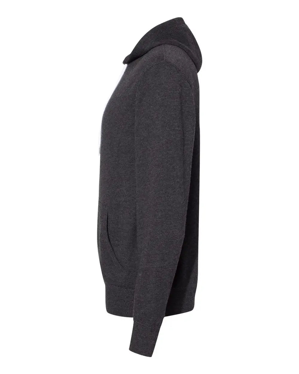 Independent Trading Co. Afx90un Lightweight Hooded Sweatshirt - Charcoal Heather