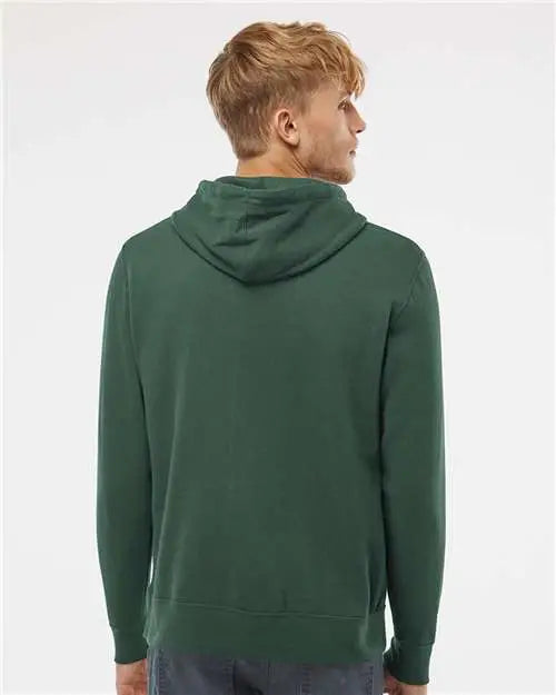 Independent Trading Co. Afx90un Lightweight Hooded Sweatshirt - Alpine Green
