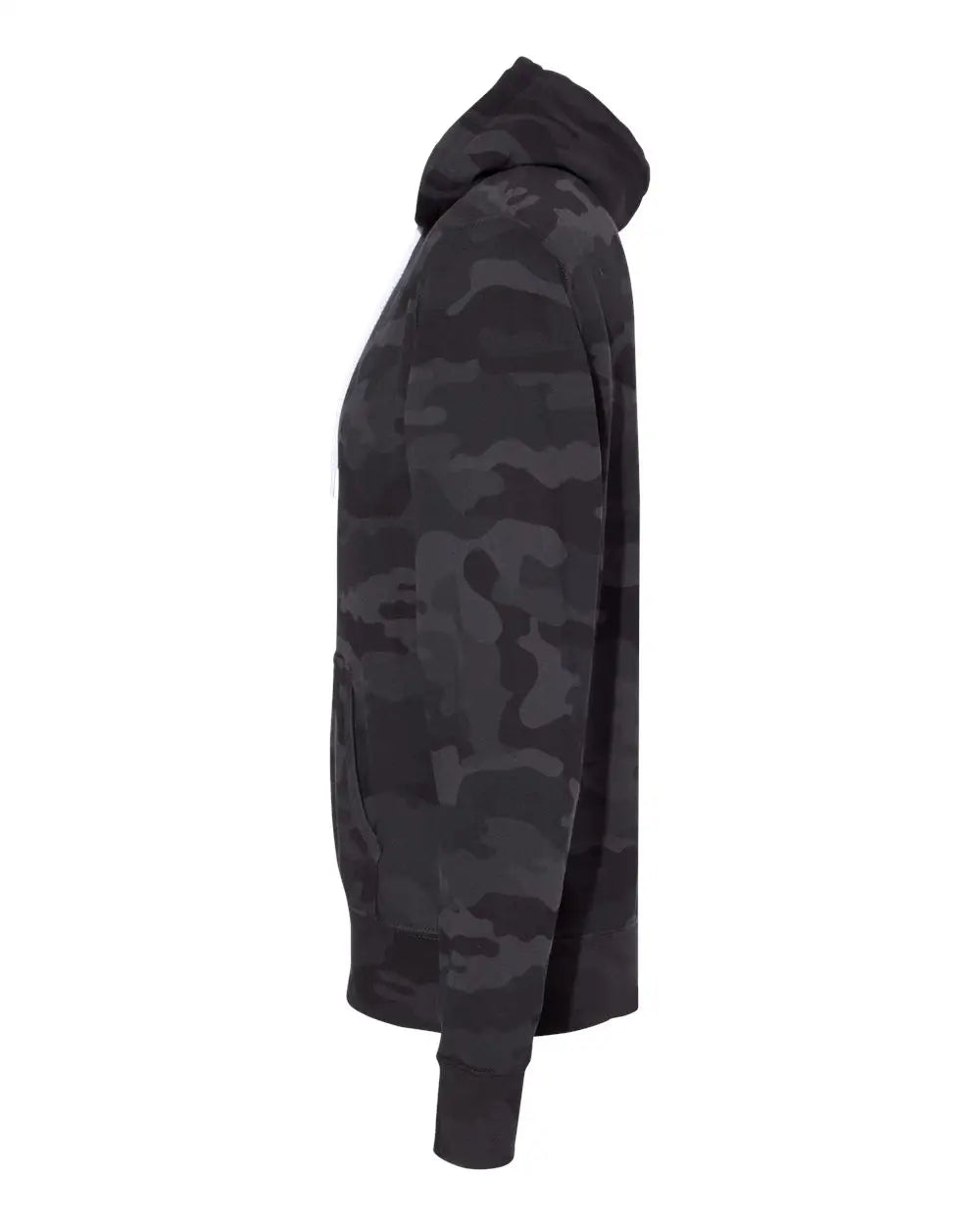 Independent Trading Co. Afx90un Lightweight Hooded Sweatshirt - Black Camo