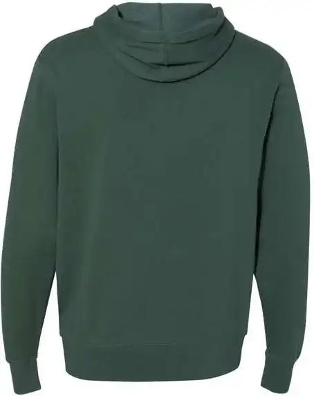 Independent Trading co Afx90un Unisex Lightweight Hooded Sweatshirt - Alpine Green