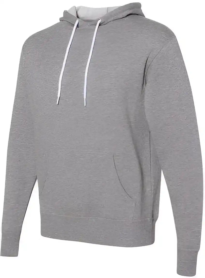 Independent Trading co Afx90un Unisex Lightweight Hooded Sweatshirt Gunmetal Heather