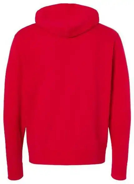 Independent Trading co Afx90unz Unisex Lightweight Full-zip Hooded Sweatshirt - Red