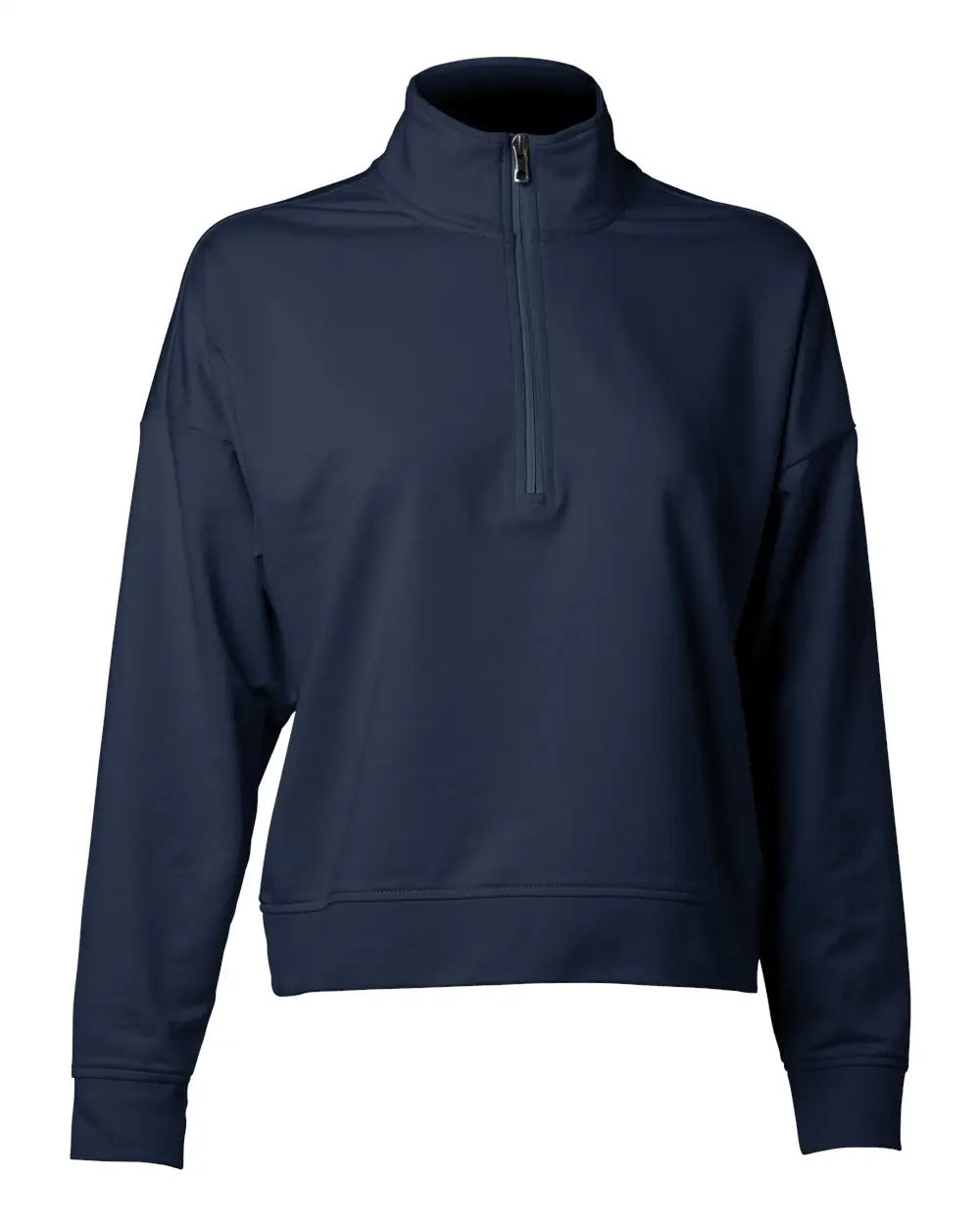 Independent Trading Co. Exp15wpq Women’s Perform Quarter-zip Pullover - Classic Navy - Ladies Xs