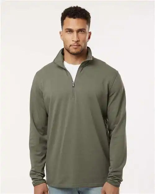 Independent Trading Co. Exp20pq Perform Quarter-zip Pullover - Pine
