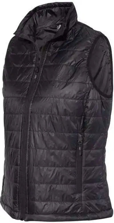Independent Trading co Exp220pfv Women’s Puffer Vest - Black