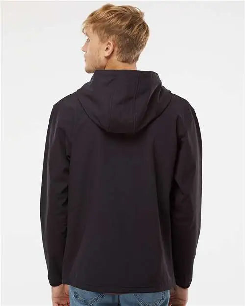 Independent Trading Co. Exp35ssz Poly-tech Soft Shell Jacket - Black
