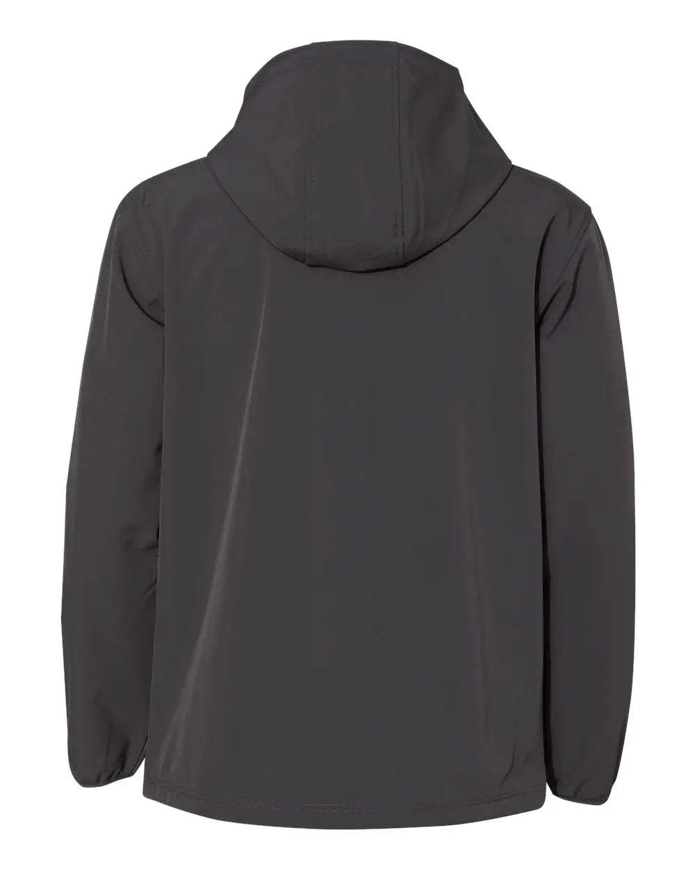 Independent Trading Co. Exp35ssz Poly-tech Soft Shell Jacket - Graphite - Dark Gray / Xs