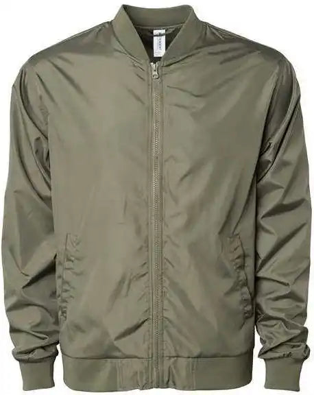 Independent Trading co Exp52bmr Lightweight Bomber Jacket - Army