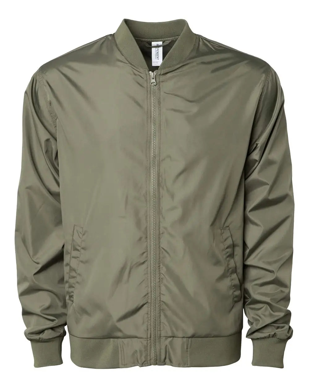Independent Trading Co. Exp52bmr Lightweight Bomber Jacket - Army - Olive / Xs