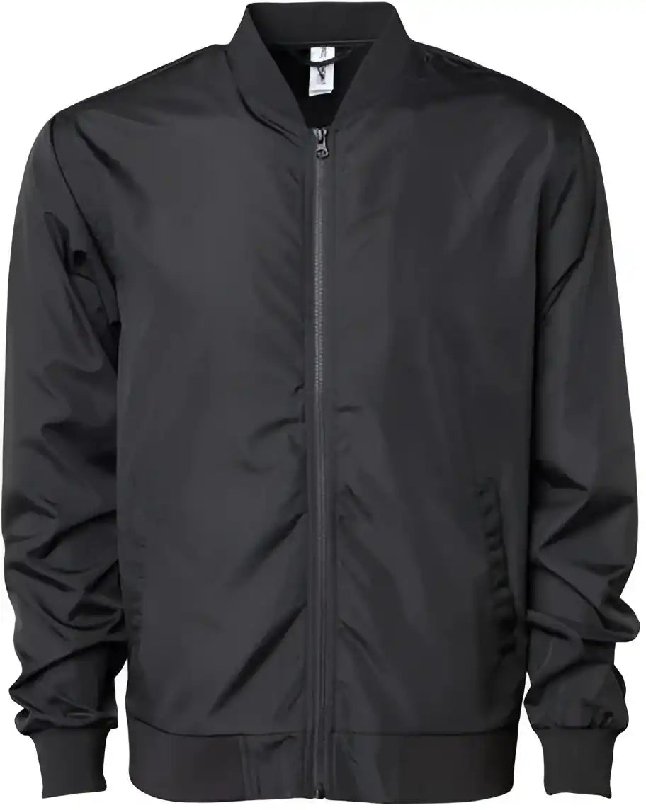 Independent Trading co Exp52bmr Lightweight Bomber Jacket Black