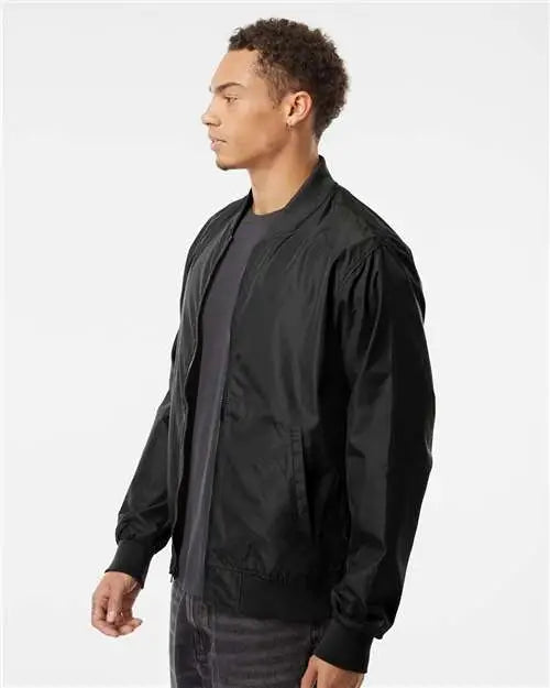 Independent Trading Co. Exp52bmr Lightweight Bomber Jacket - Black