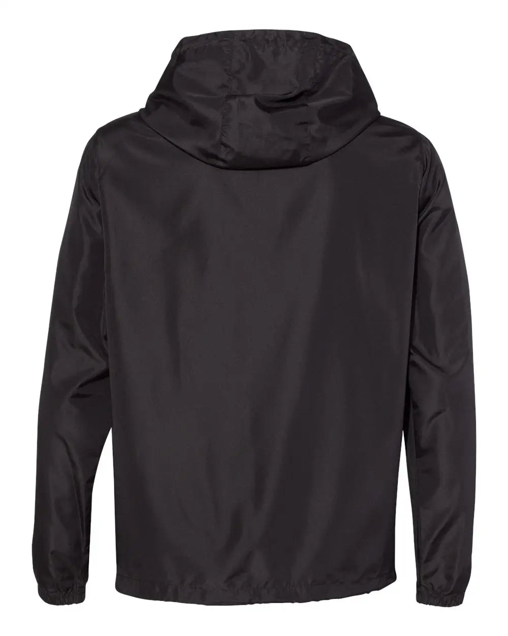 Independent Trading Co. Exp54lwp Lightweight Quarter-zip Windbreaker Pullover Jacket - Black - Xs