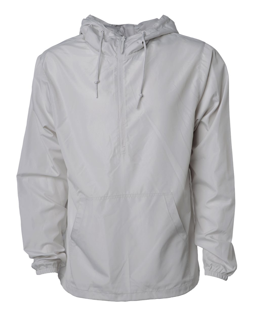Independent Trading Co. Exp54lwp Lightweight Quarter-zip Windbreaker Pullover Jacket - Smoke