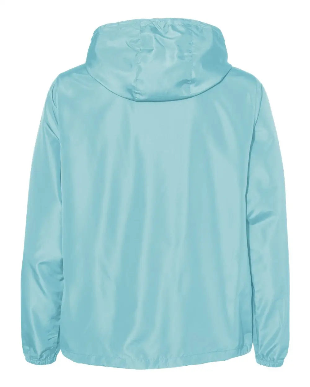 Independent Trading Co. Exp54lwp Lightweight Quarter-zip Windbreaker Pullover Jacket - Aqua - Xs