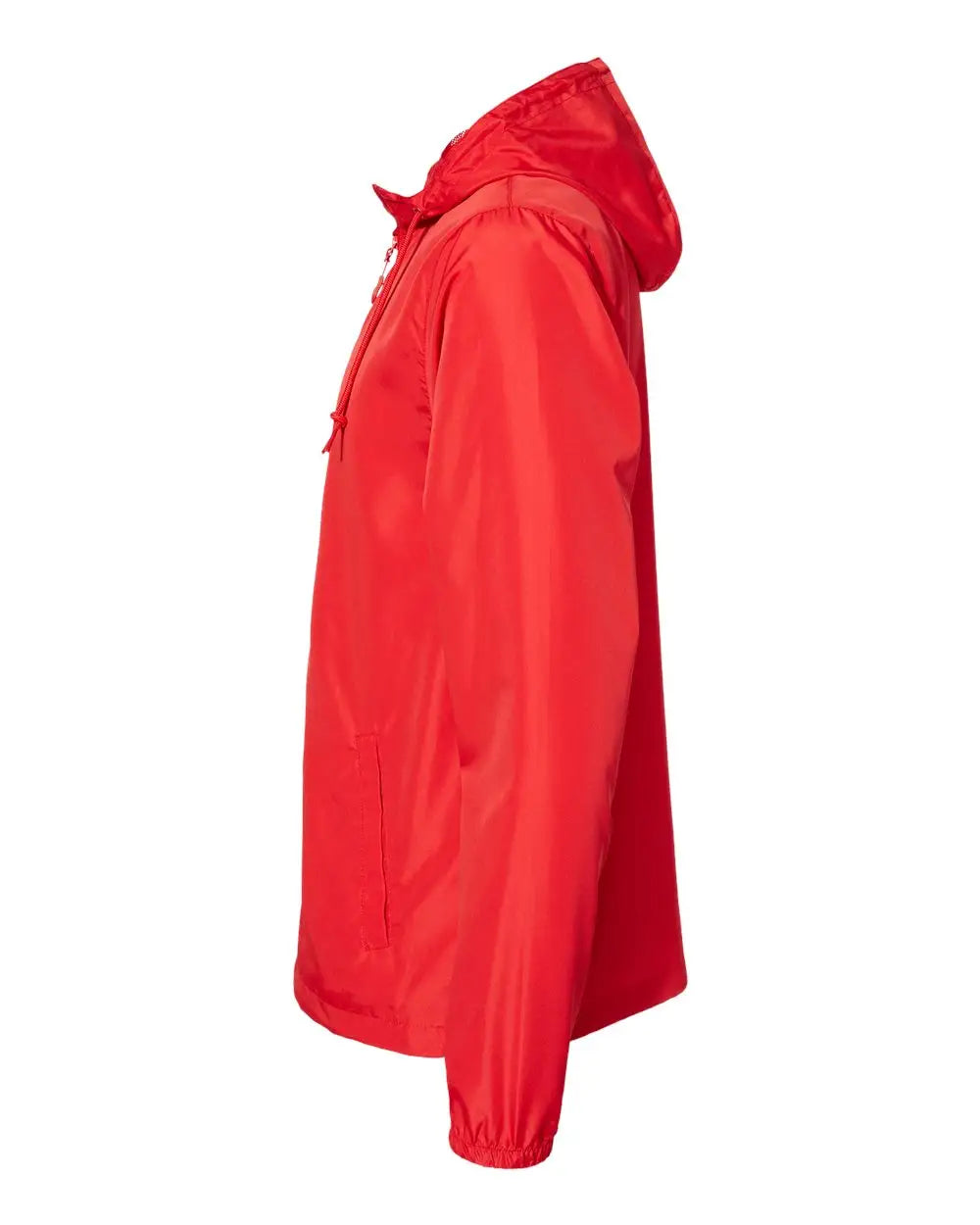 Independent Trading Co. Exp54lwz Lightweight Windbreaker Full-zip Jacket - Red