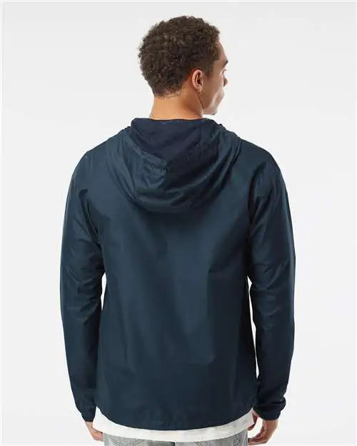 Independent Trading Co. Exp54lwz Lightweight Windbreaker Full-zip Jacket - Classic Navy
