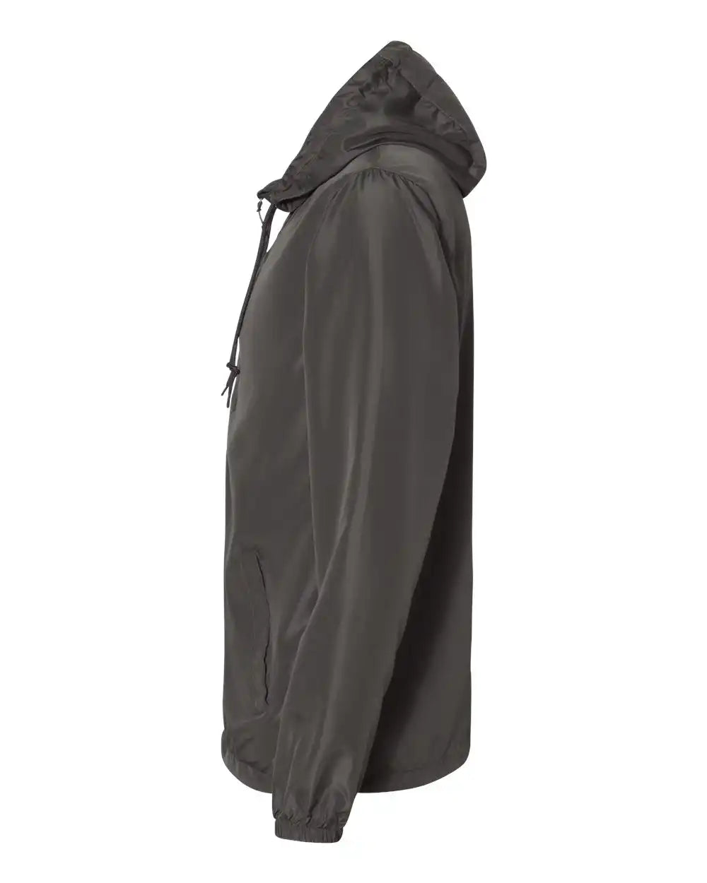 Independent Trading Co. Exp54lwz Lightweight Windbreaker Full-zip Jacket - Graphite