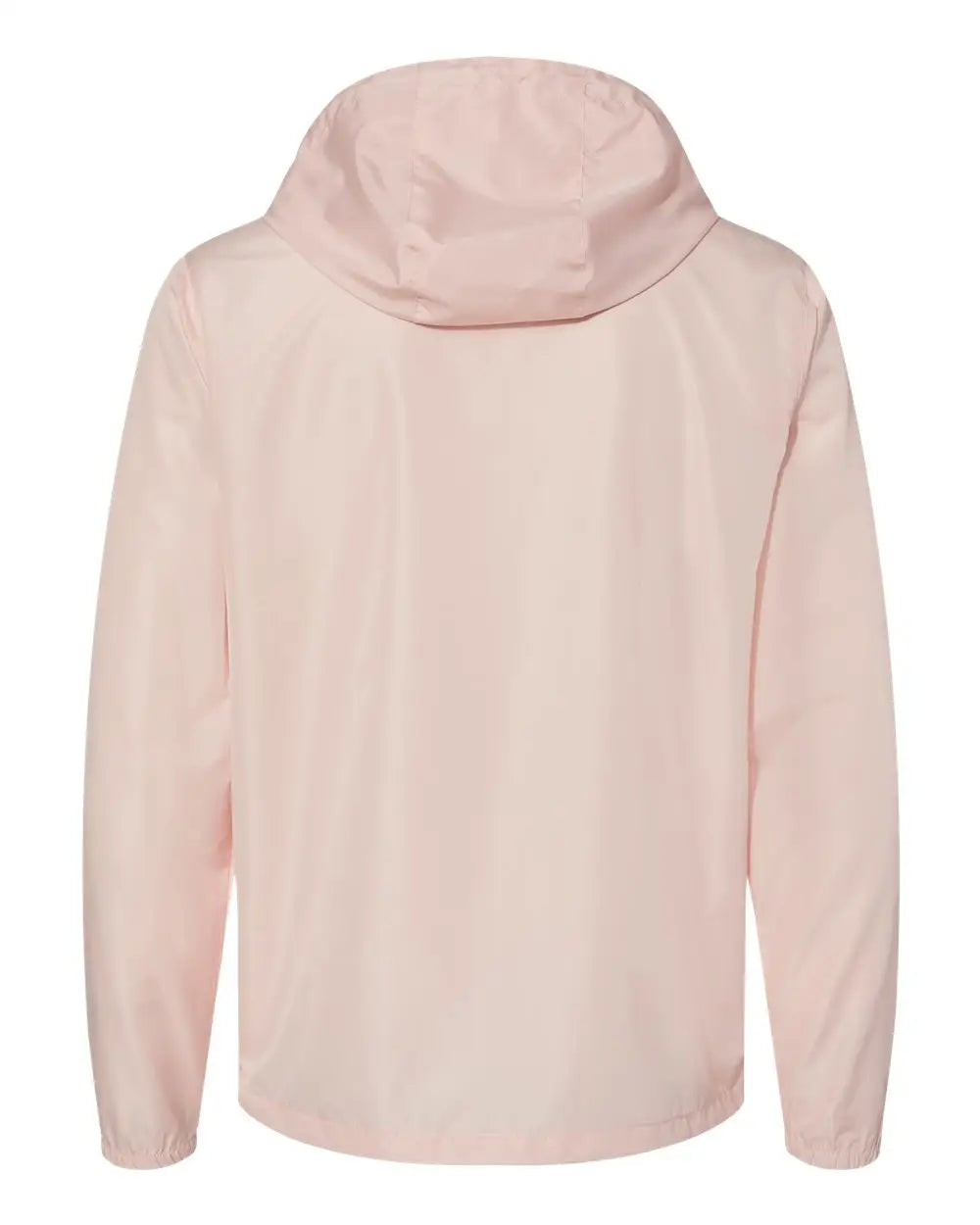 Independent Trading Co. Exp54lwz Lightweight Windbreaker Full-zip Jacket - Blush White Zipper - Xs