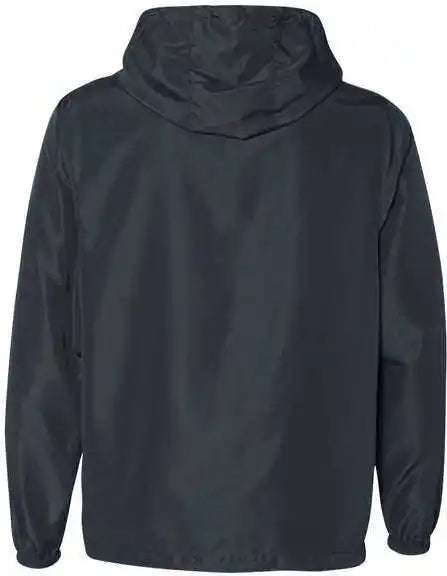 Independent Trading co Exp54lwz Unisex Lightweight Windbreaker Full Zip Jacket Classic Navy
