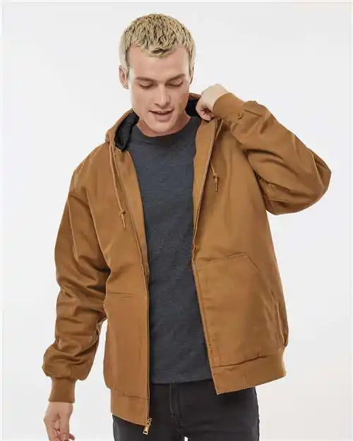Independent Trading co Exp550z Insulated Canvas Workwear Jacket Saddle