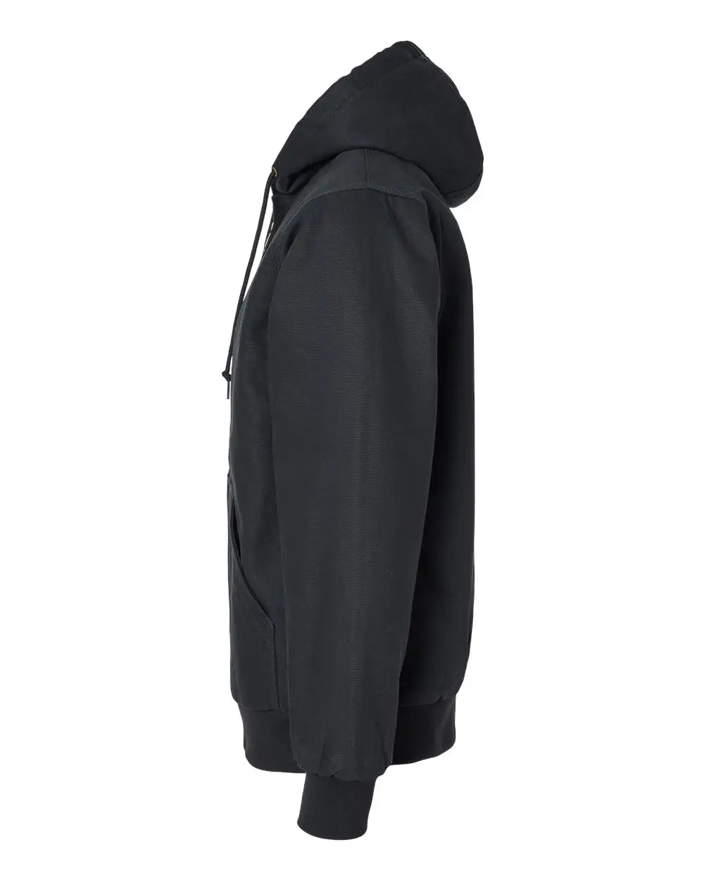 Independent Trading Co. Exp550z Insulated Canvas Workwear Jacket - Black