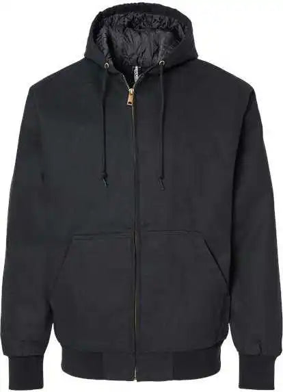 Independent Trading co Exp550z Insulated Canvas Workwear Jacket Black