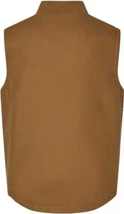 Independent Trading co Exp560v Insulated Canvas Workwear Vest - Saddle