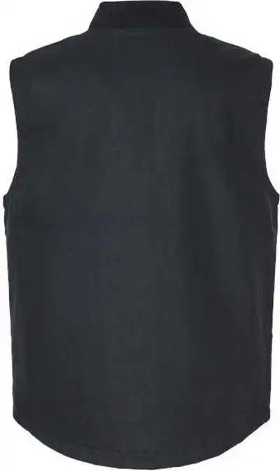 Independent Trading co Exp560v Insulated Canvas Workwear Vest - Black