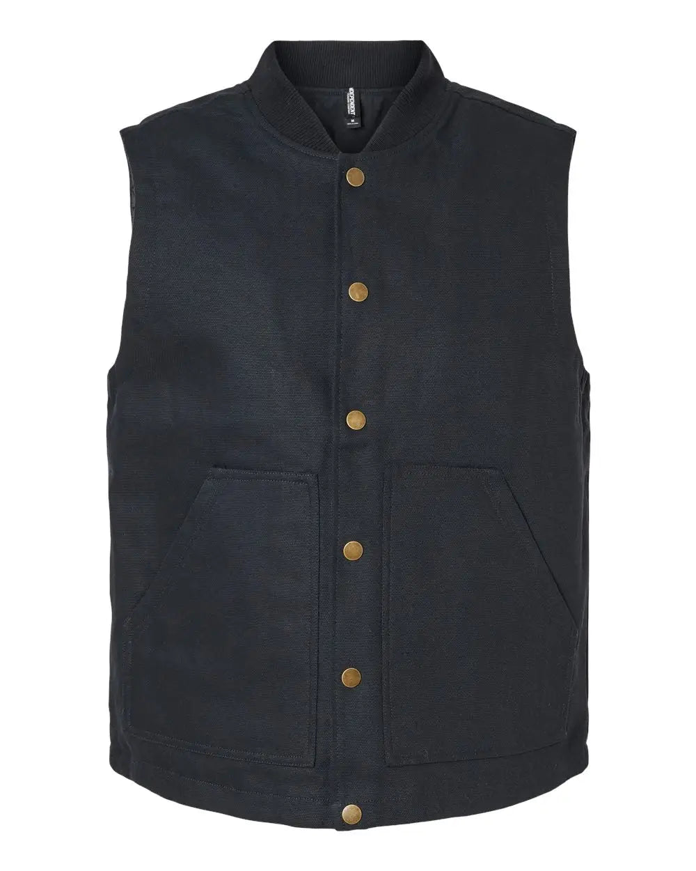 Independent Trading Co. Exp560v Insulated Canvas Workwear Vest - Black - Xs