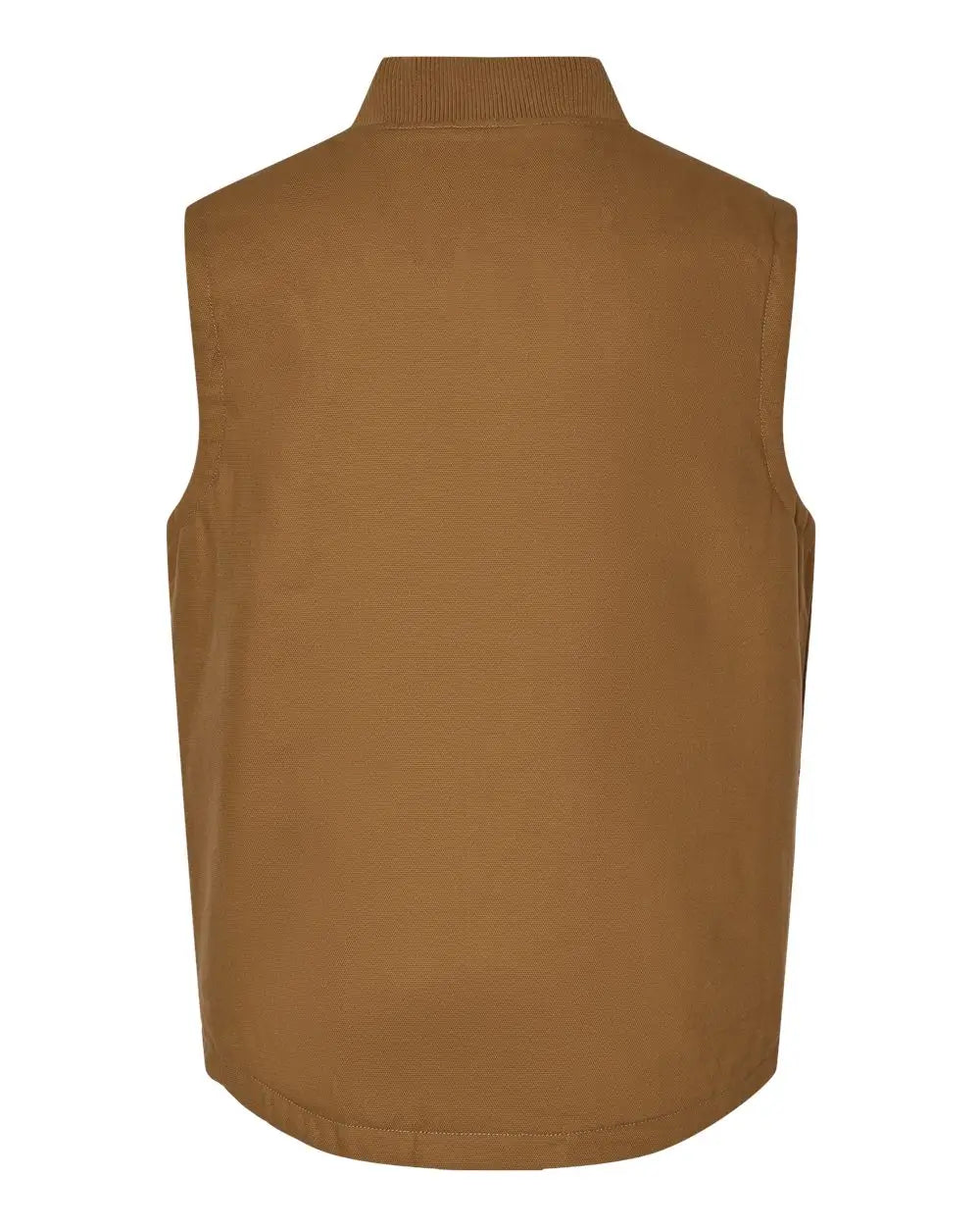 Independent Trading Co. Exp560v Insulated Canvas Workwear Vest - Saddle - Brown / Xs