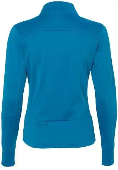 Independent Trading co Exp60paz Women’s Poly-tech Full-zip Track Jacket - Aster Blue