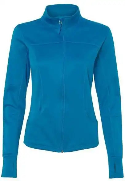 Independent Trading co Exp60paz Women’s Poly-tech Full-zip Track Jacket - Aster Blue