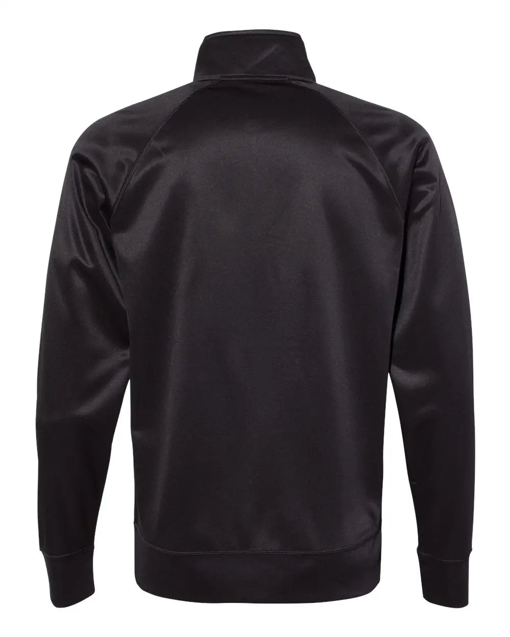 Independent Trading Co. Exp70ptz Lightweight Poly-tech Full-zip Track Jacket - Black