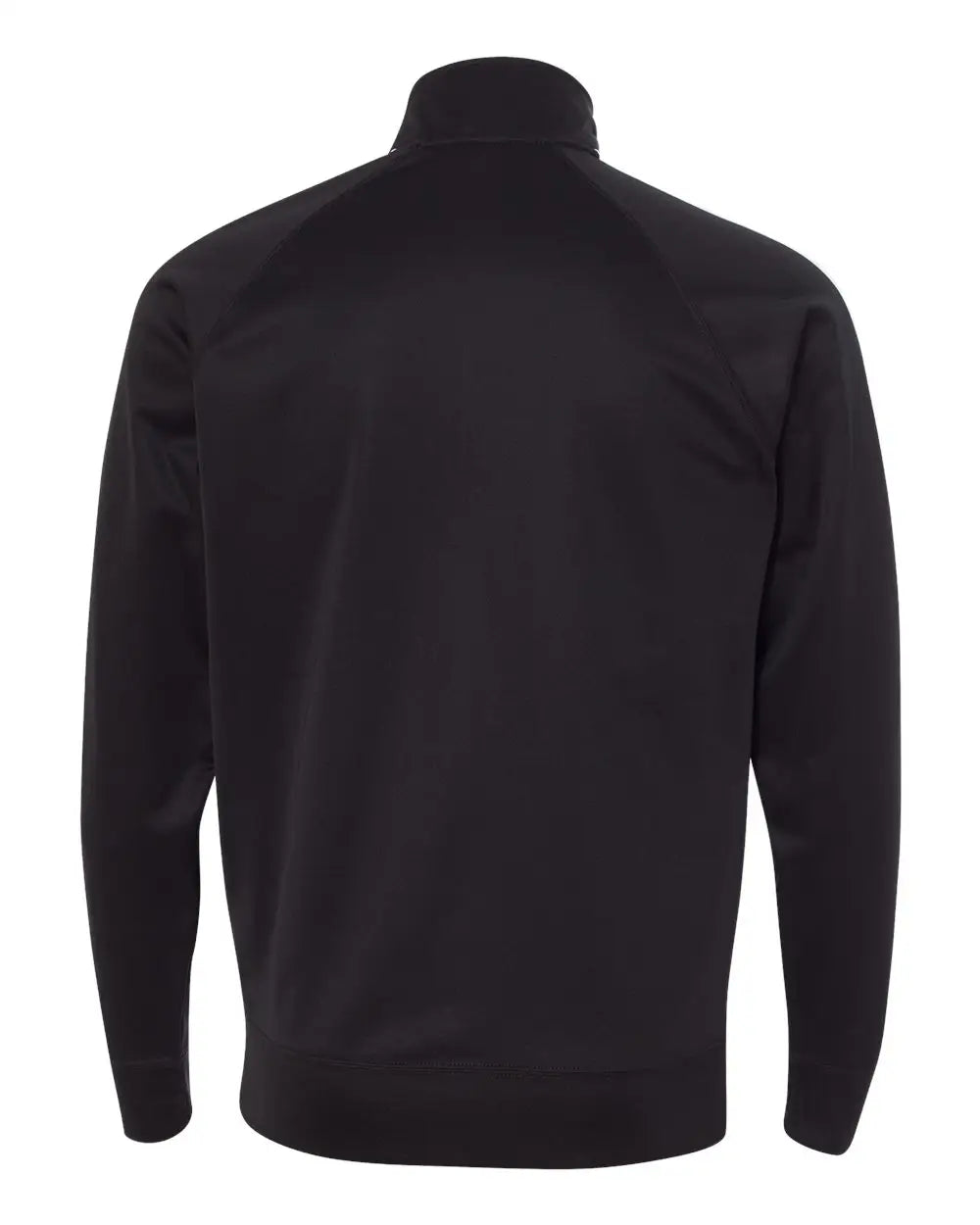 Independent Trading Co. Exp70ptz Lightweight Poly-tech Full-zip Track Jacket - Black - White / Xs