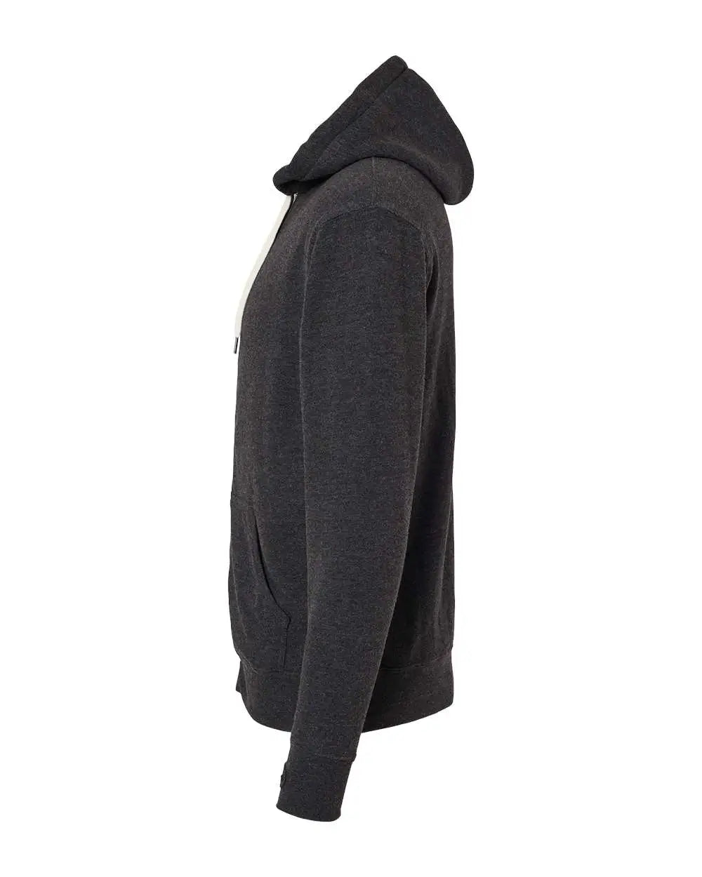 Independent Trading Co. Exp90shz Sherpa-lined Hooded Sweatshirt - Charcoal Heather