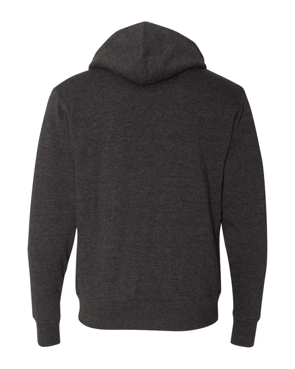 Independent Trading Co. Exp90shz Sherpa-lined Hooded Sweatshirt - Charcoal Heather