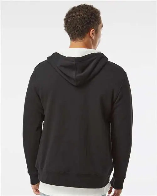 Independent Trading Co. Exp90shz Sherpa-lined Hooded Sweatshirt - Black