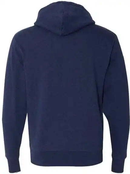 Independent Trading co Exp90shz Unisex Sherpa Lined Hooded Sweatshirt Navy Heather