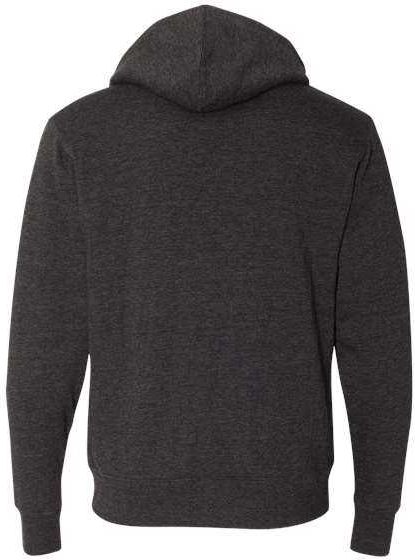 Independent Trading co Exp90shz Unisex Sherpa-lined Hooded Sweatshirt - Charcoal Heather