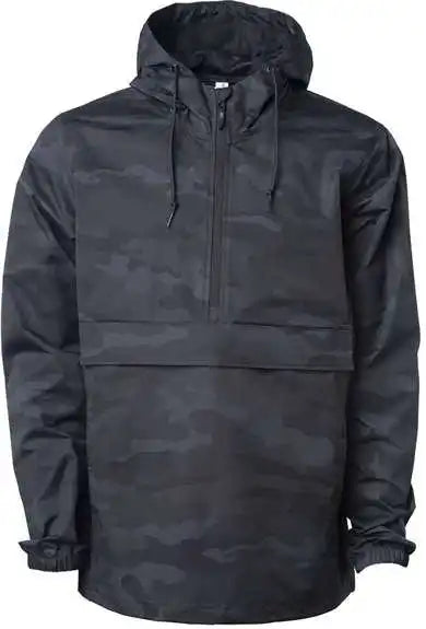 Independent Trading co Exp94naw Nylon Anorak - Black Camo